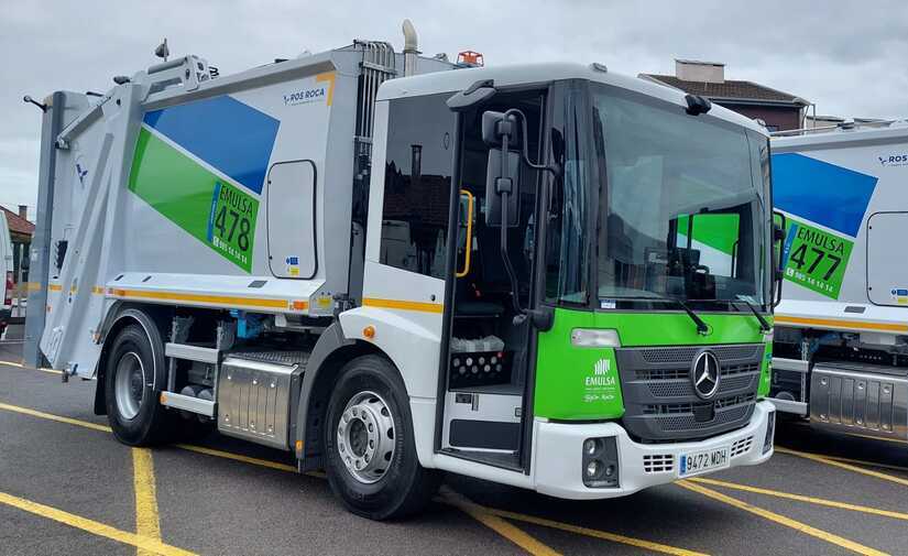 Gijón impulsa la recogida de residuos con dos nuevos camiones