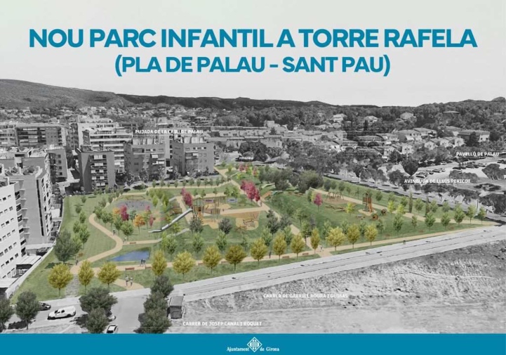 Girona transformará la zona de Químics con un nuevo parque infantil y más de 10.300 m² de espacio verde