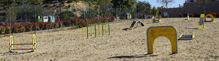 Arroyomolinos cuenta con su primera zona pública de Agility para perros