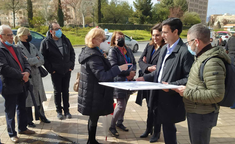 Granada aborda la pacificación y movilidad en el barrio de Albayda con una veintena de mejoras