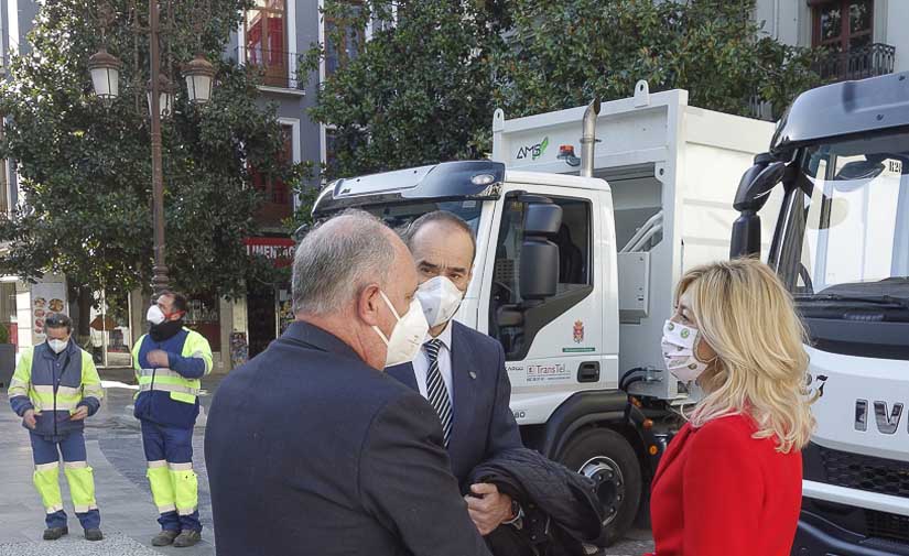 Granada reduce la contaminación acústica y atmosférica del servicio de recogida de basura