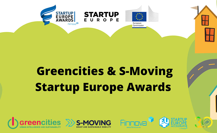 Greencities & S-Moving Startup Europe Awards: Se buscan Startups que aporten soluciones a la transformación sostenible de las ciudades