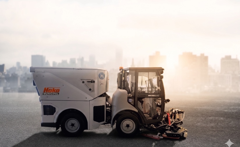 Hako Citycleaner: el módulo que lleva el fregado mécanico de alto rendimiento a la limpieza urbana