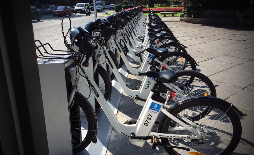 Hasta el 90% de los usuarios de bicicletas compartidas en Madrid se usan como un transporte habitual