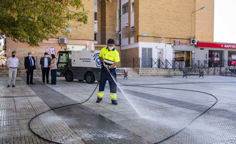 Huelva refuerza el Plan de Acción de Mejora de la Limpieza en la ciudad