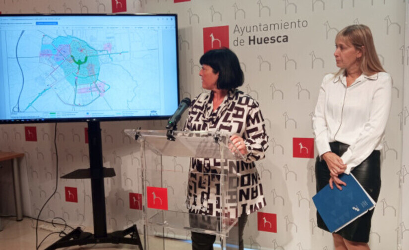 Huesca presenta un proyecto de movilidad sostenible a los Next Generation