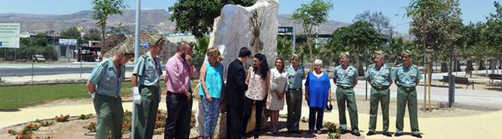 El Ayuntamiento de Viator inaugura el parque de la Legión Española