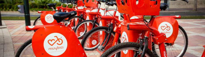 El servicios de alquiler de bicicletas de Murcia sólo se podrá utilizar con tarjeta MUyBICI o tarjeta compatible
