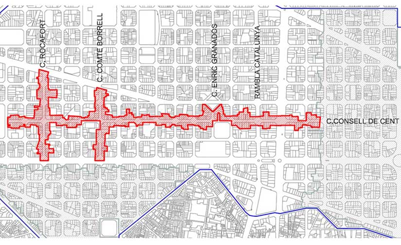 Impulso a la protección del comercio de proximidad de los ejes verdes y plazas de la Superilla Barcelona