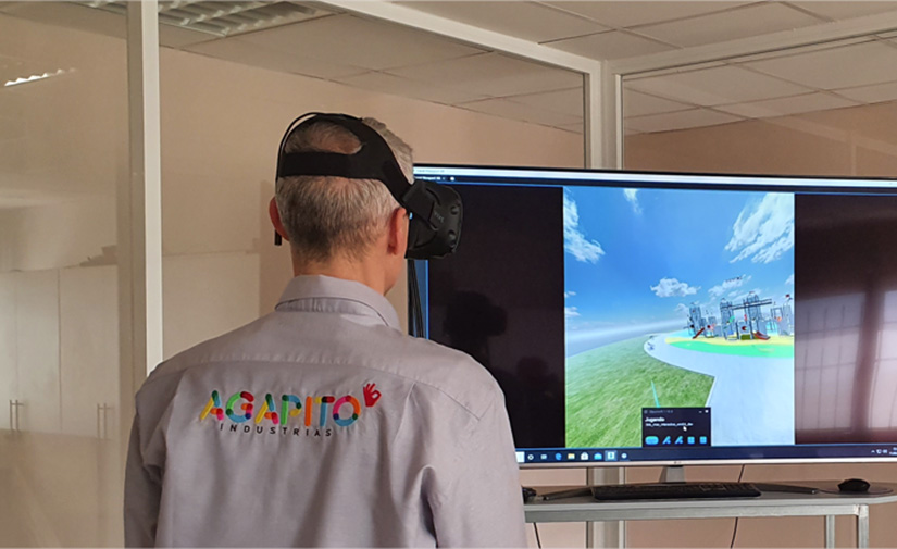 Industrias Agapito aplica la realidad virtual al diseño de juegos infantiles