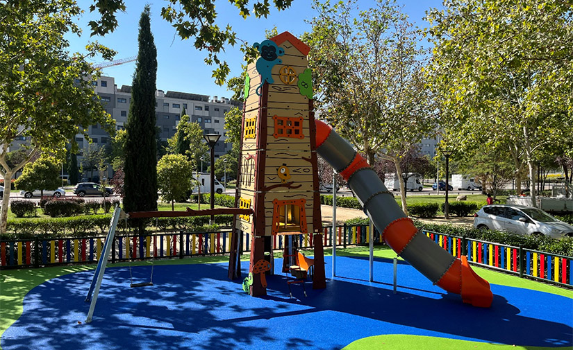 INDUSTRIAS AGAPITO inaugura un nuevo parque infantil accesible en Alcorcón