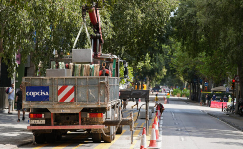 Arrancan los trabajos de implantación de nuevas supermanzanas en L’Eixample