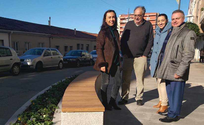 Jardineras, bancos y nuevos asfaltado para los vecinos de Marín