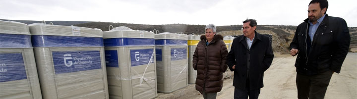 Diputación de Granada incorpora 3.200 contenedores de residuos orgánicos, envases y papel a su red provincial de recogida