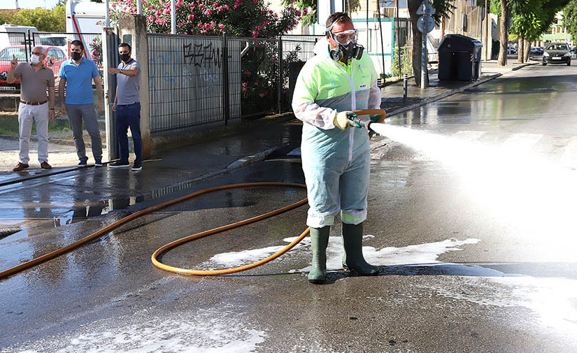 Jerez refuerza la limpieza y desinfección de centros educativos