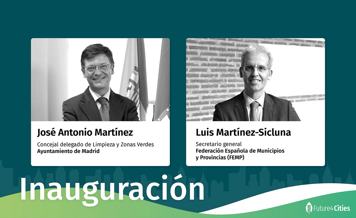 José Antonio Martínez Páramo y Luis Martínez-Sicluna serán los encargados de inaugurar la segunda edición de Future4 Cities