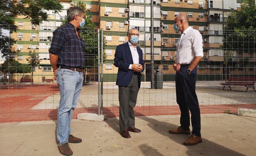 Juegos inclusivos, accesibilidad universal y más árboles en la Plaza de la Romería de Sevilla