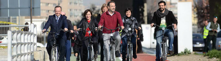 Fomento invierte 650.000 euros en la red ciclista de La Vega de Granada para facilitar su conexión con el área metropolitana