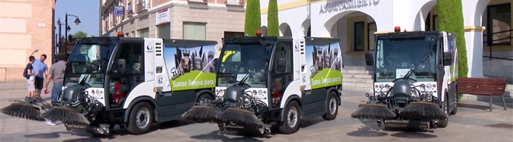 San Sebastián de los Reyes presenta parte de los vehículos del nuevo contrato de limpieza viaria y recogida de residuos