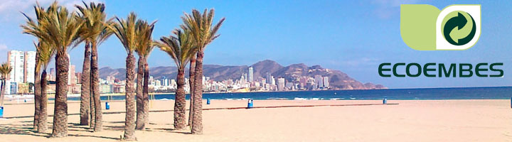 Benidorm y Ecoembes celebran este jueves una gran fiesta del reciclaje en la Playa de Levante