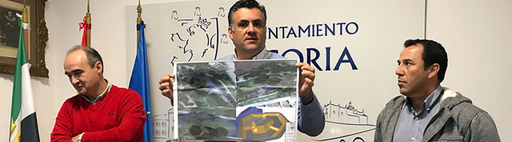 El Alcalde de Coria presenta el Proyecto Básico y de Ejecución del Skate Park que se construirá en el Parque de Cadenetas