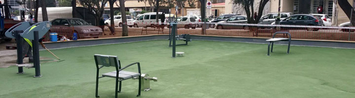 Murcia instalará aparatos de gerontogimnasia en 50 jardines del casco urbano y pedanías