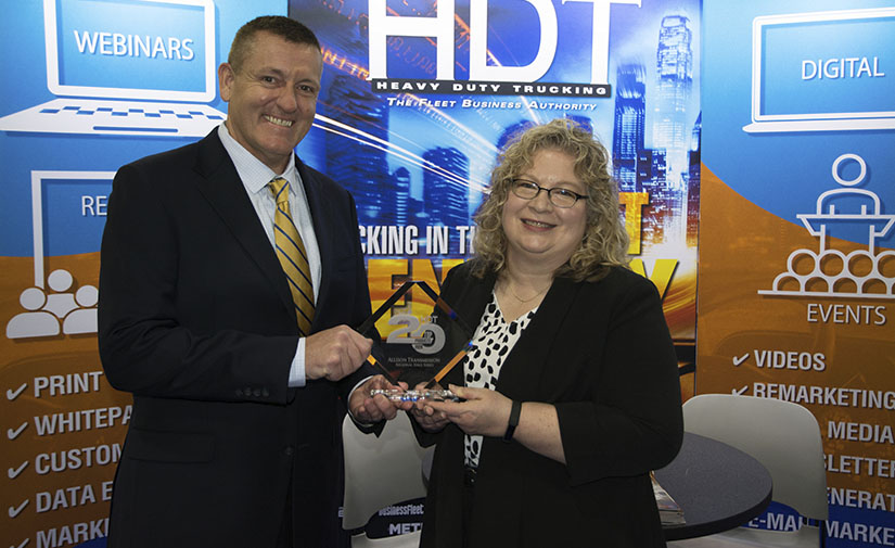 La caja de cambios Allison Serie 3414 Regional Haul, reconocida con uno de los premios más importantes del sector