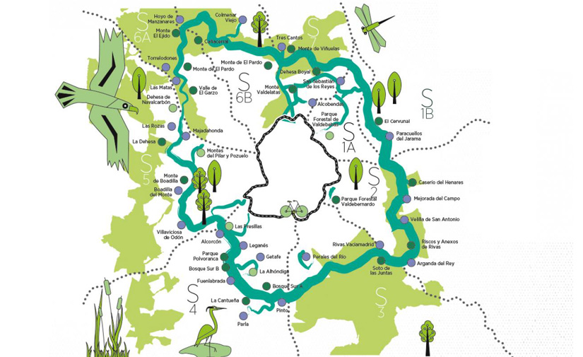 La Comunidad de Madrid culminará el Arco Verde con la conexión de 100 km adicionales de espacios naturales