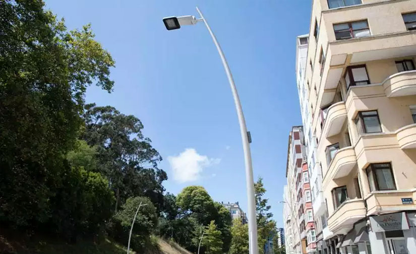 A Coruña pondrá en marcha un nuevo sistema de iluminación inteligente en la calle Palomar