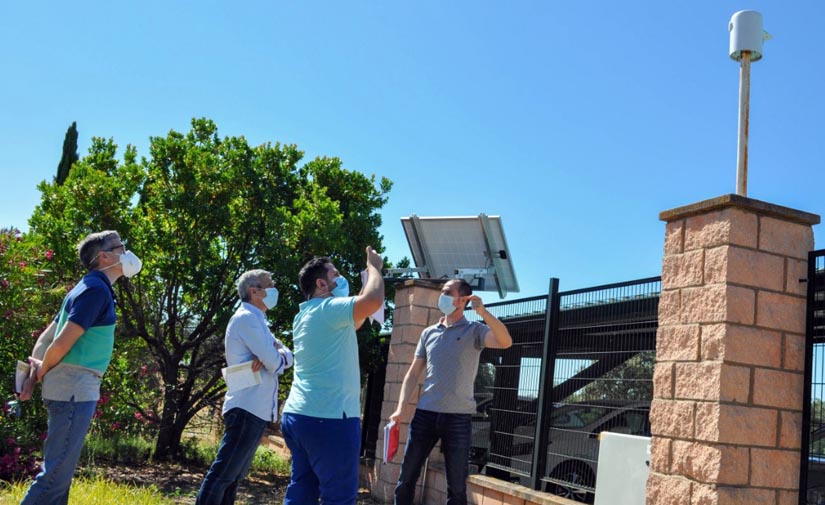 Diputación de Badajoz y Uex trabajan en la predicción a tiempo real de escenarios de contaminación lumínica