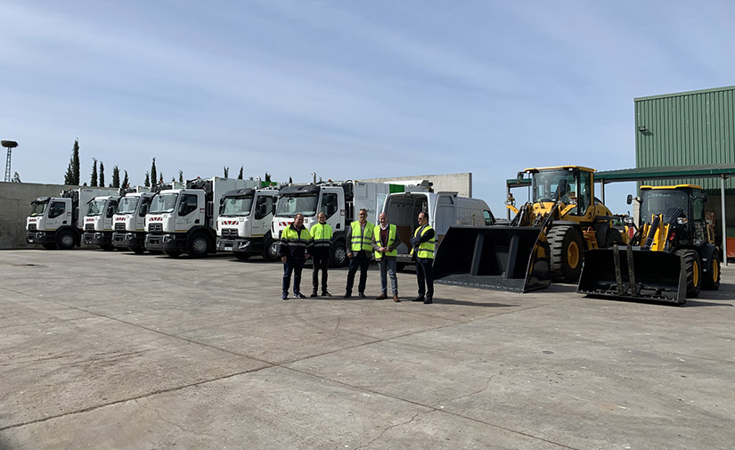 La Diputación de Jaén refuerza la flota de vehículos del servicio de recogida de residuos urbanos