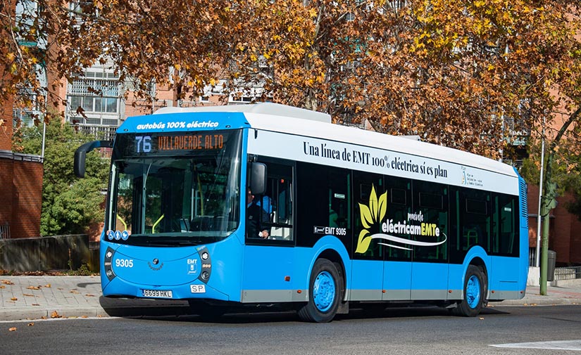 La EMT incorporará 50 nuevos autobuses eléctricos