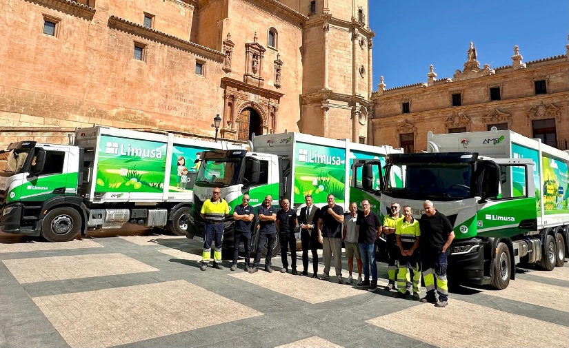 La flota de recogida de Lorca se moderniza con dos nuevos vehículos de gran capacidad