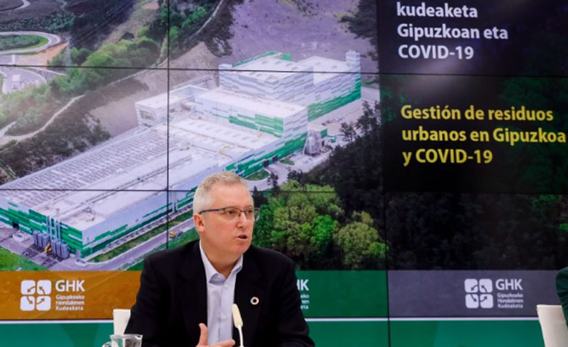 La generación de residuos en Gipuzkoa aumenta un 6,7% durante el confinamiento por la COVID-19