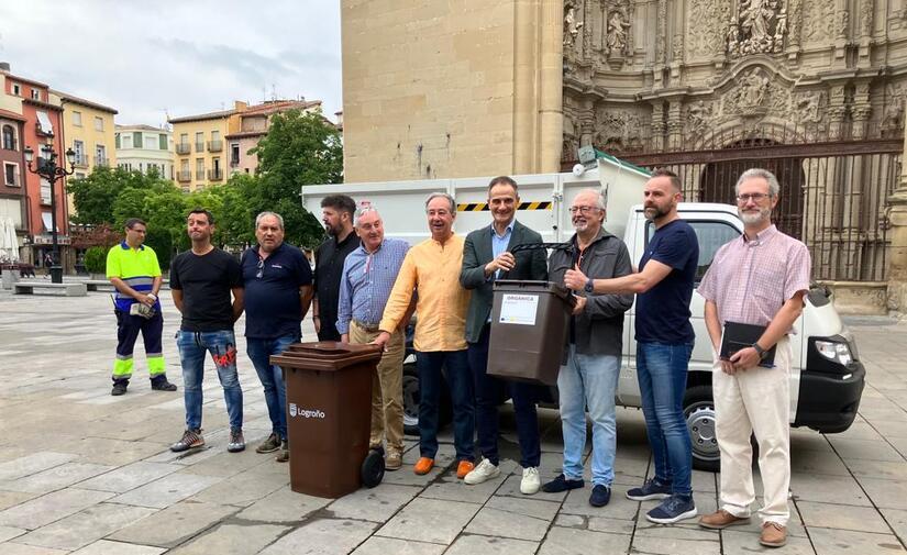 La hostelería logroñesa se suma a la recogida puerta a puerta