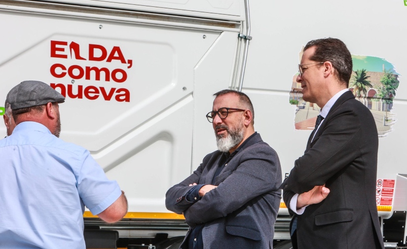 La nueva contrata de Elda refuerza la eficiencia del servicio urbano con 93 operarios y 39 vehículos