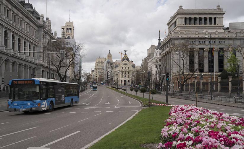 La polución en España cae un 58 % durante la cuarentena por la COVID-19