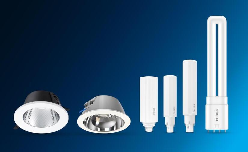 La propuesta de Signify para sustituir la iluminación fluorescente por LED de bajo consumo