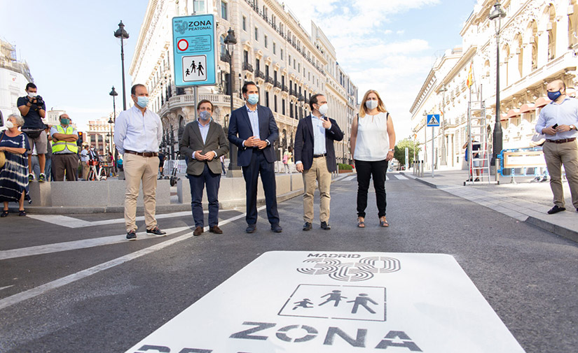 La Puerta del Sol de Madrid pasa a ser completamente peatonal