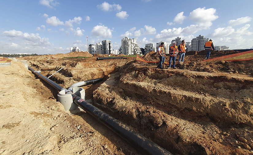 La recogida neumática de residuos de URD triunfa en Israel