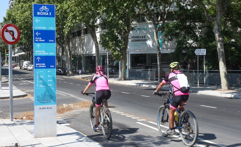 La red Bicivia registra 75.600 usuarios diarios y consolida la movilidad ciclista en el área metropolitana de Barcelona