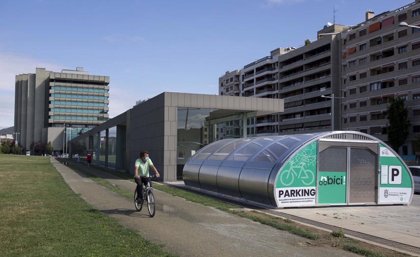 La red navarra de aparcamientos para bicicletas reconocida con el Premio de la Semana Española de la Movilidad