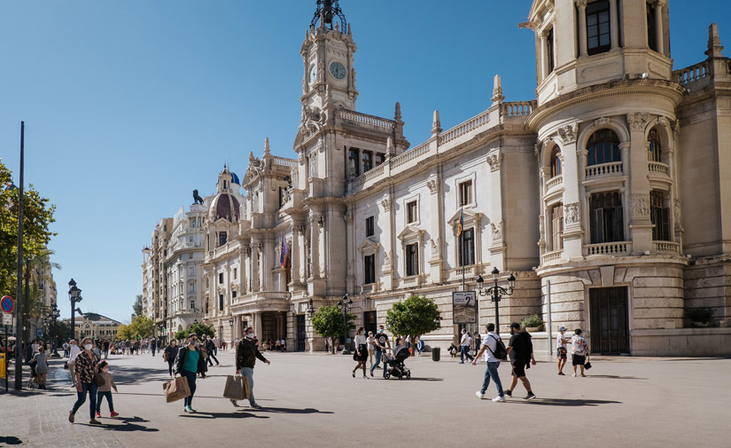 La remodelación de la plaza del Ayuntamiento de Valencia tiene ya cinco proyectos finalistas