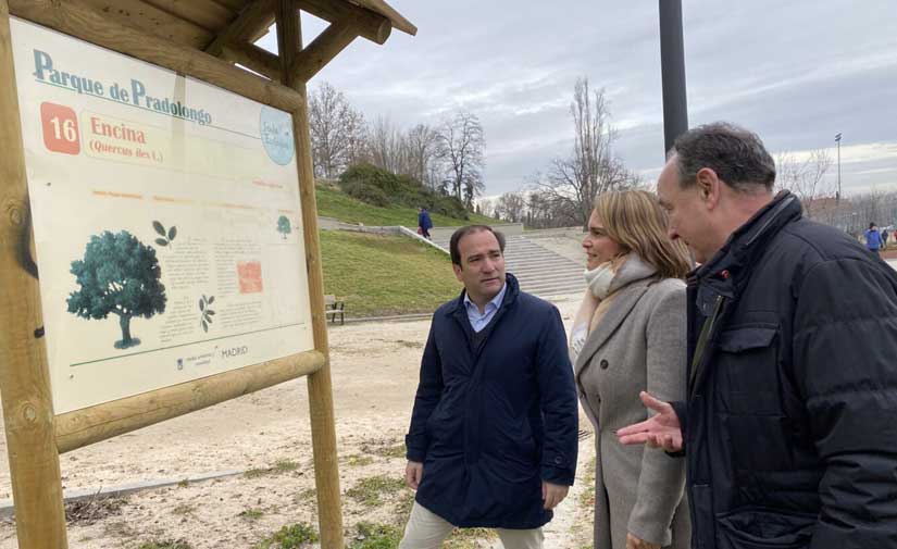 La remodelación del parque de Pradolongo de Madrid mejora las conexiones con el barrio