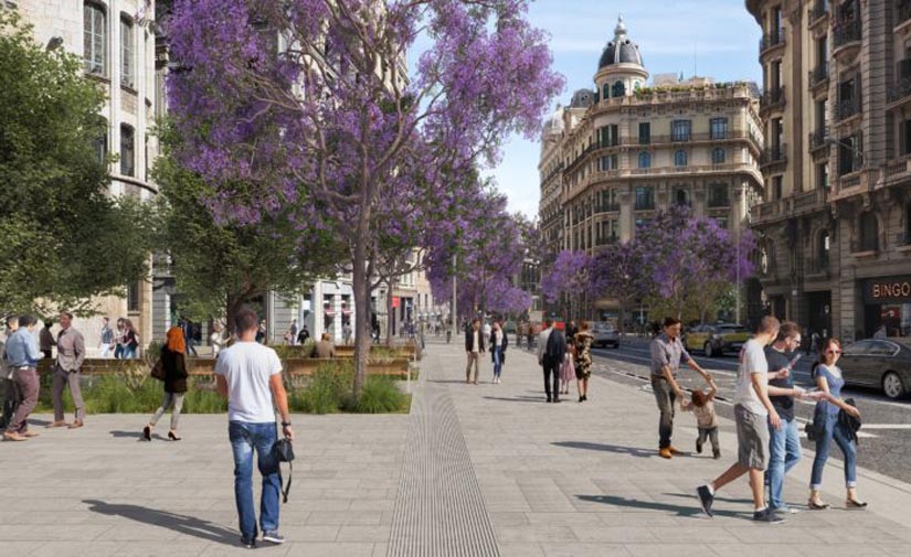 La transformación de la barcelonesa Vía Laietana se iniciará en marzo