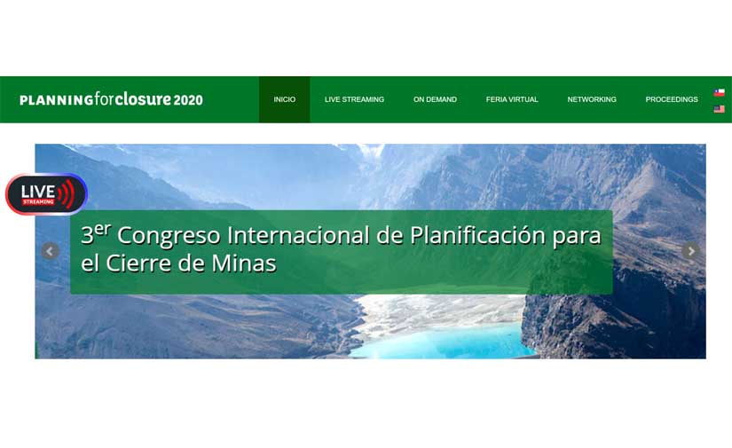 Las conferencias y congresos Internacionales de Gecamin se realizarán en modalidad online