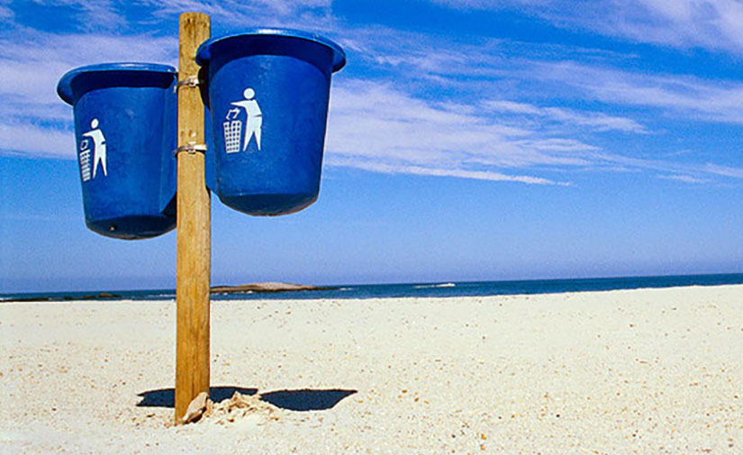 Las playas españolas aprueban en limpieza de residuos