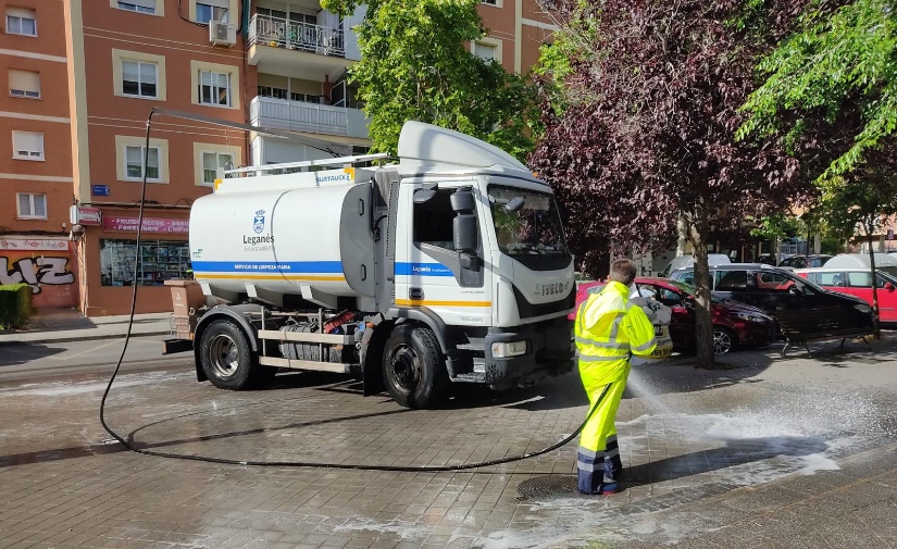 Leganés refuerza su servicio de limpieza y residuos con un nuevo contrato de 13,3 millones anuales y una flota renovada