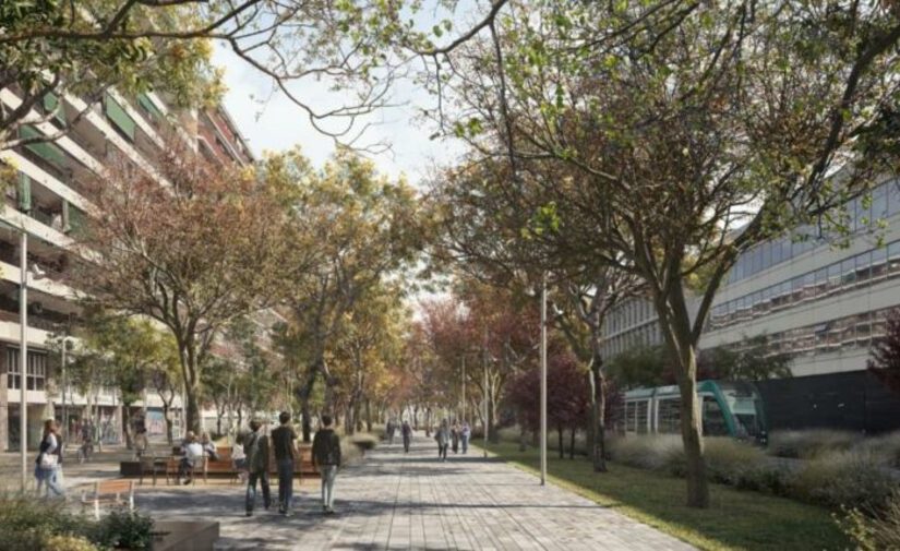 Licitada la remodelación de la Gran Vía barcelonesa en Sant Martí