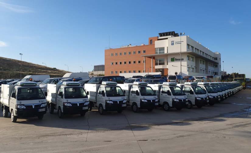 Limasa incorpora a su flota 20 vehículos ligeros